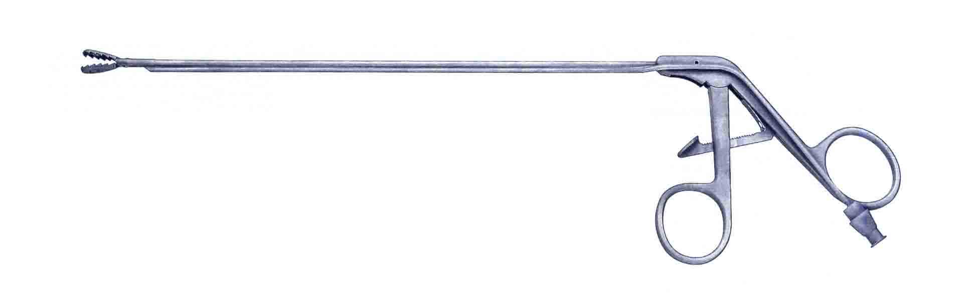 LARİNGESKOP KAVRAMA  FORSEPS ASPİRATÖRLÜ 22CM